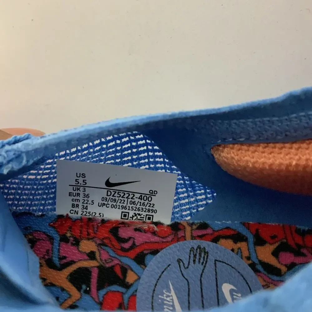 Nike ZoomX Vaporfly NEXT% 2 For Future Me DZ5222 400 Size 5.5 Women Blue Running